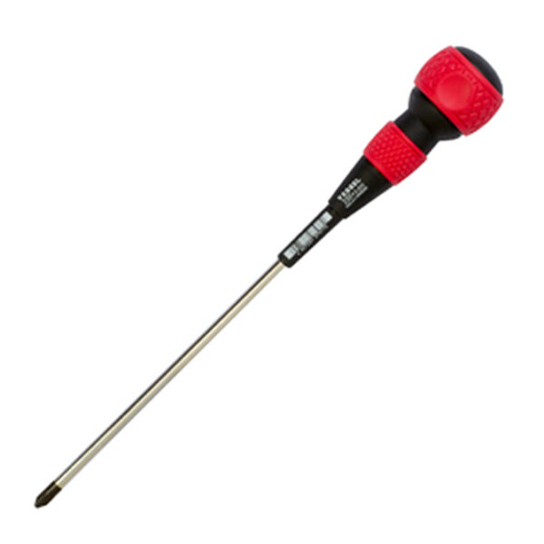 PHILLIPS #2 SCREWDRIVER 8"- PALM-GRIP HANDLE