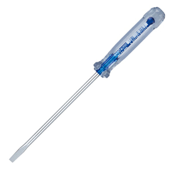 FLAT TIP SCREWDRIVER 4"- CRYSTALLINE ACETATE HANDL