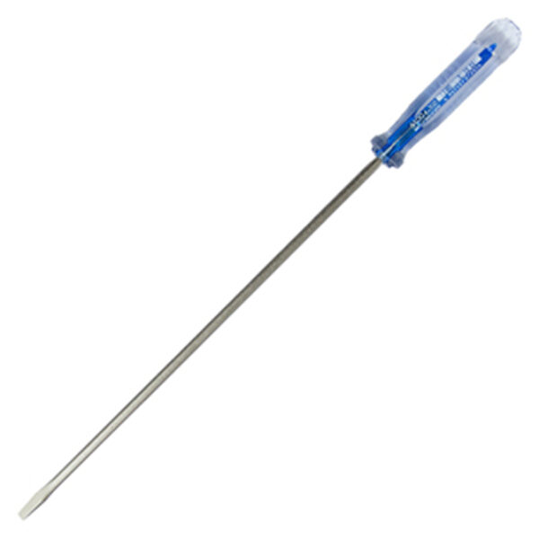 FLAT TIP SCREWDRIVER 8"- CRYSTALLINE ACETATE HANDL