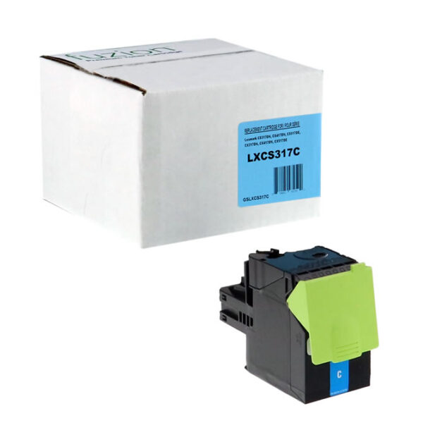 Lexmark 71B10C0 Reman Toner - Cyan