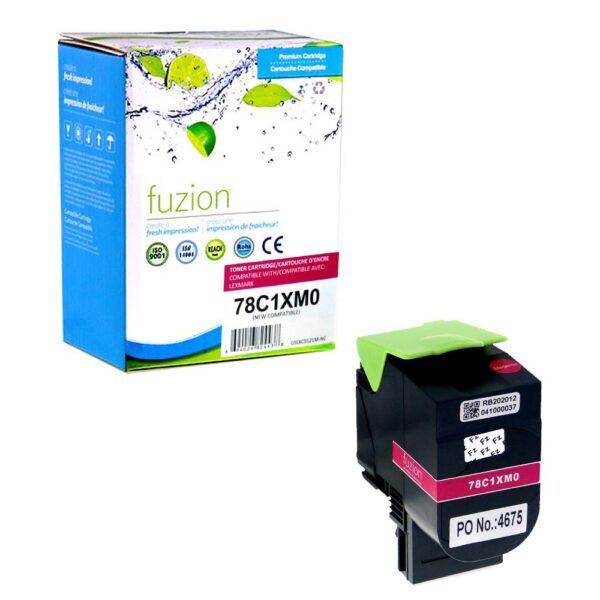 Lexmark 78C1XM0 Compatible Toner - Magenta