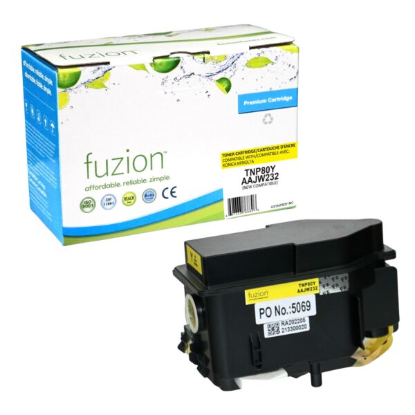 Konica Minolta TNP80Y Compatible Toner - Yellow