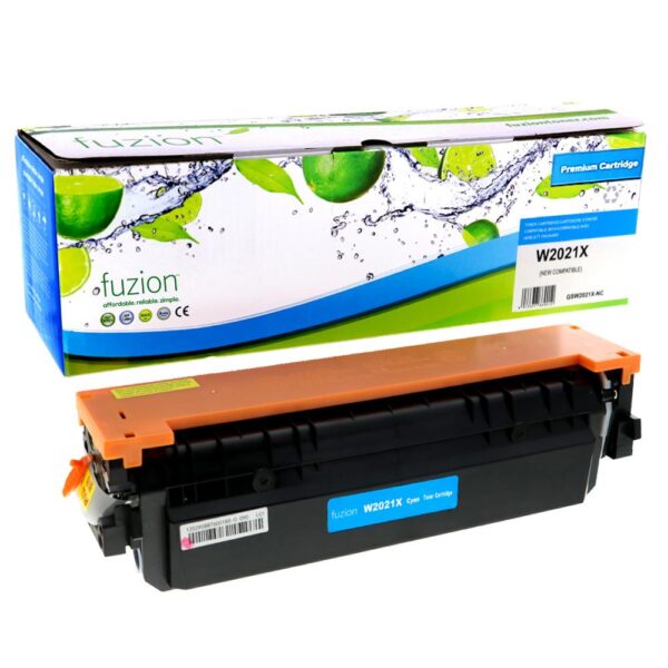 HP W2021X (414X) Compatible Toner - Cyan