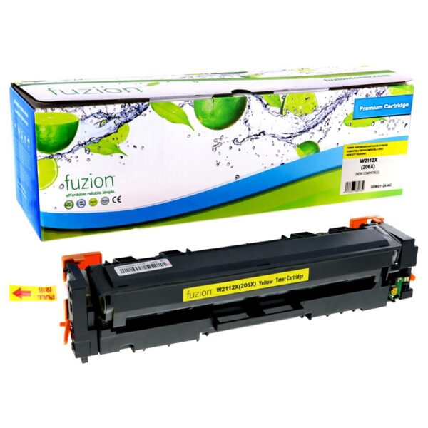 HP W2112X (206X) Compatible Toner - Yellow