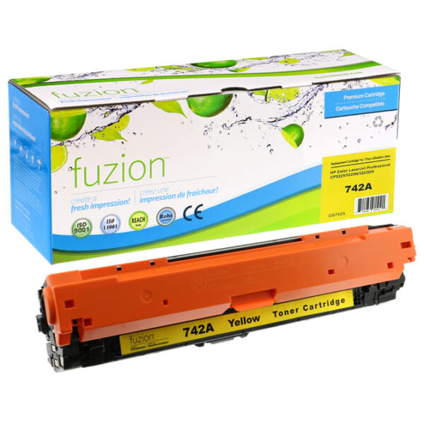 HP Colour CE742A Toner - Yellow