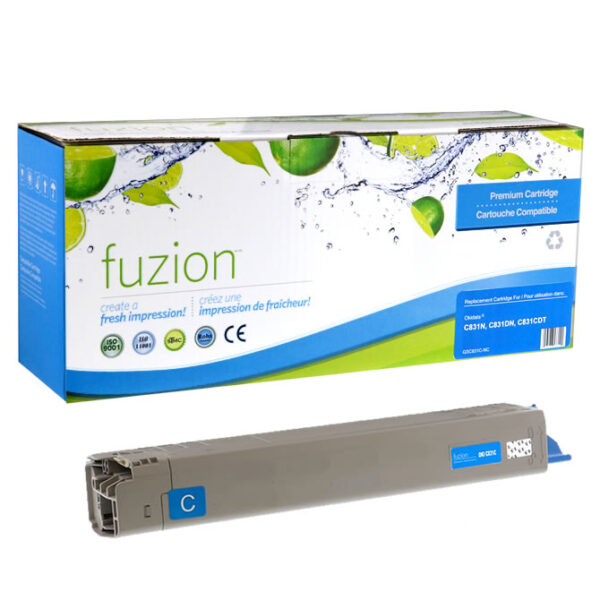 Okidata C831N Toner - Cyan HY