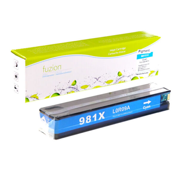 HP #981X (L0R09A) High Yield Inkjet - Cyan